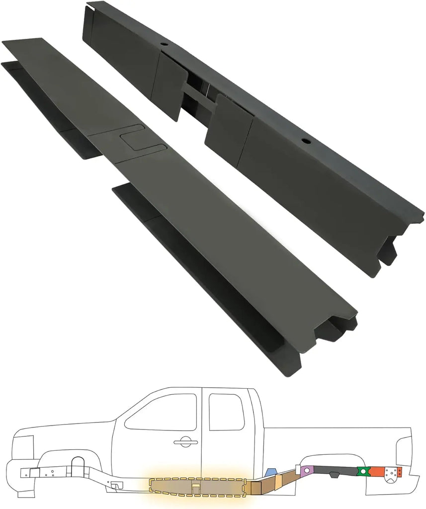 Rear Frame & Crossmember Rust Repair – For 2007-2014 Chevy Silverado & GMC Sierra 1500