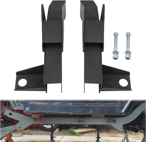 Front Trail Control Arm Frame Repair Kit Fit for 1997-2006 Jeep Wrangler - oriclambo