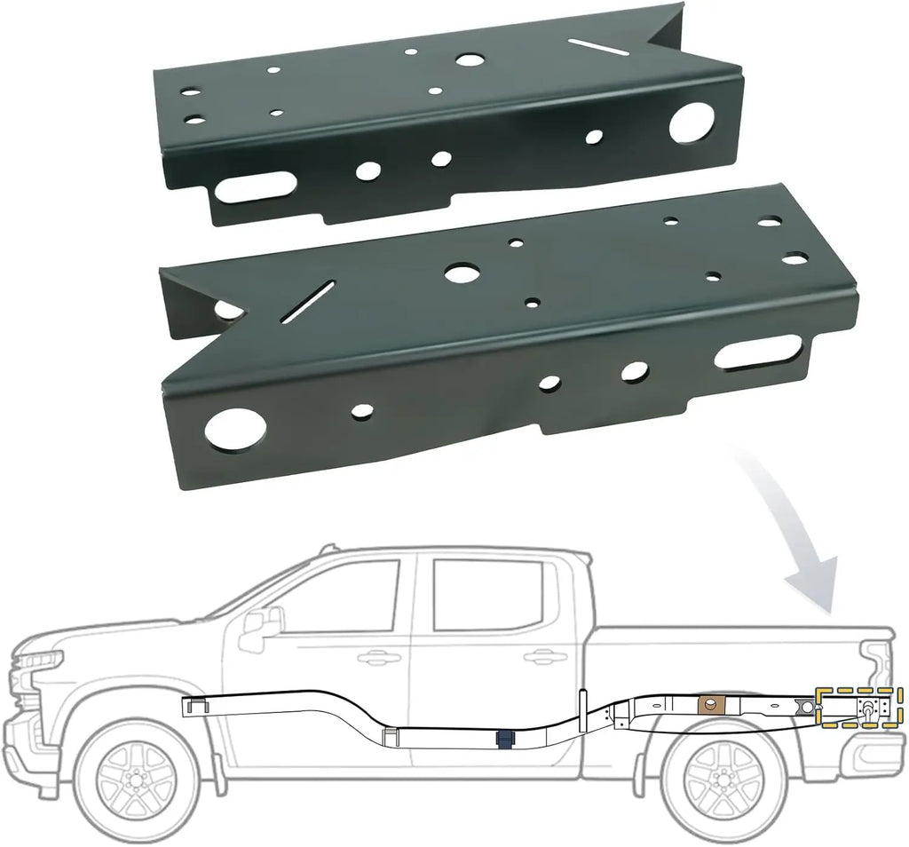 Mountainpeak Rear Frame Rust Repair Kit for 1999-2006 Chevy Silverado and GMC Sierra 1500 Short Bed Rear Frame Repair-8