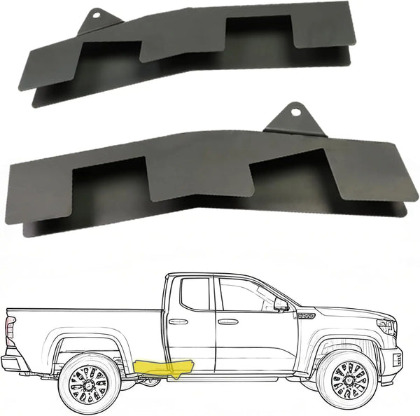 For Toyota Tacoma 1996-2004 Extended Cab with Spring Mount Mountainpeak Mid Frame Rust Repair-1