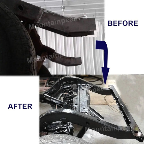 For 97-06 Jeep Wrangler TJ Rear Horn Frame Rust Repair Driver and Passenger-2