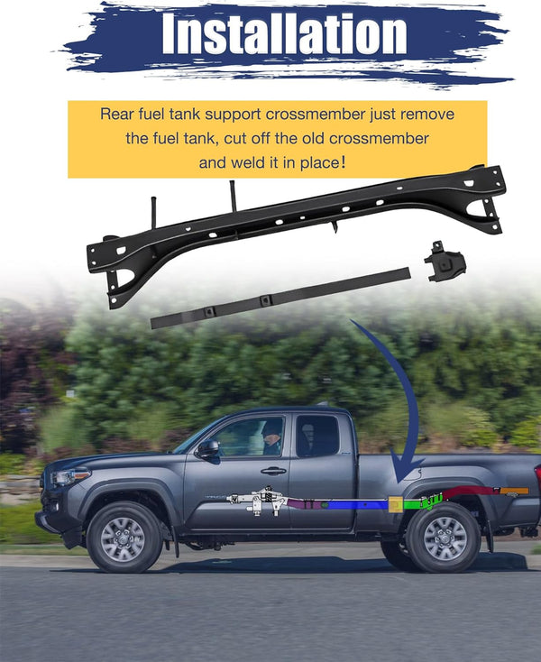 For Toyota Tacoma 1995-2004 Rear Fuel Tank Support Crossmember-2