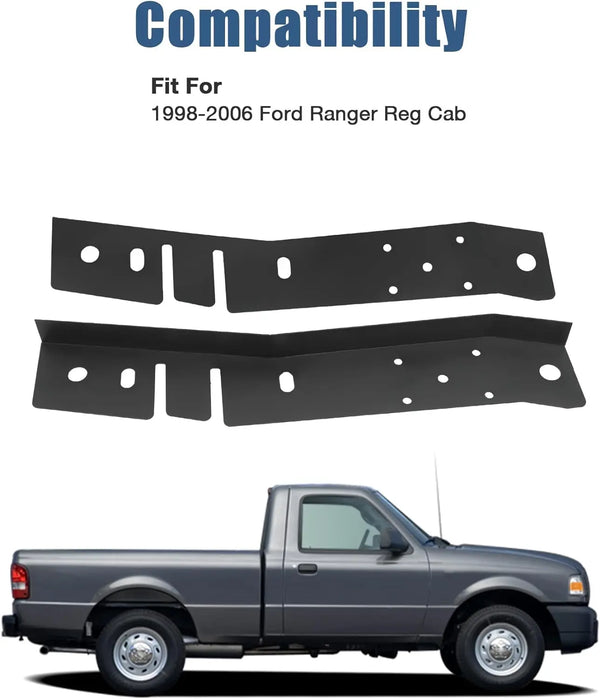 For 1998-2006 Ford Ranger Regular Cab Center Frame Rust Repair Kit - oriclambo