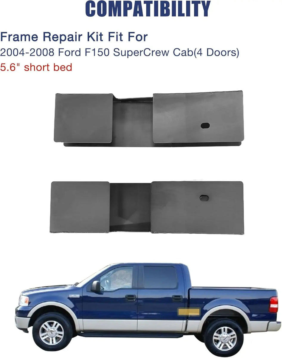 Oriclambo Front Frame Rust Repair Kit Fit for 2004-2008 Ford F150 Supe ...