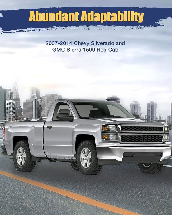 For 2007-2014 Chevy Silverado 1500 GMC Sierra 1500 Front and Rear Fuel Tank Support Crossmembers - oriclambo