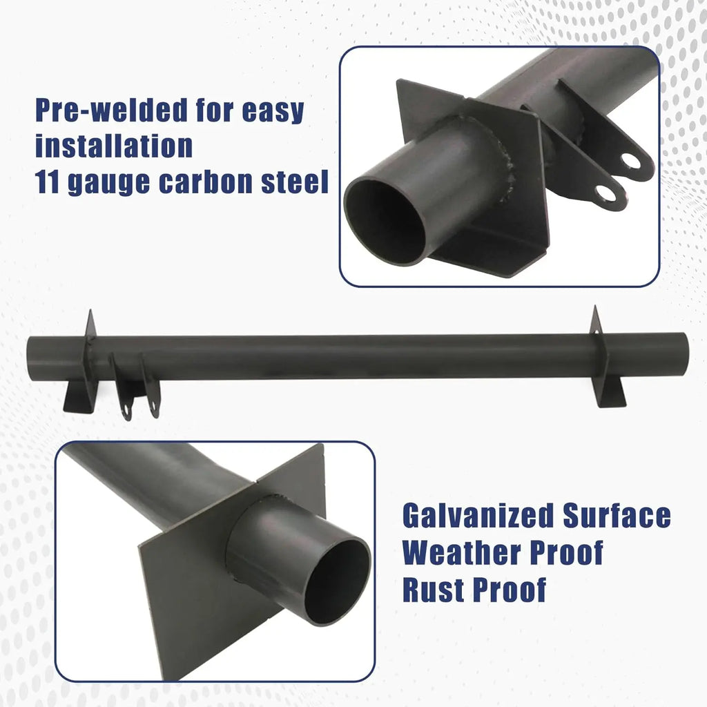 Heavy-Duty Rear Shock Mount Bracket For 1999-2006 GMC Sierra & Chevy Silverado - Rust-Resistant Replacement