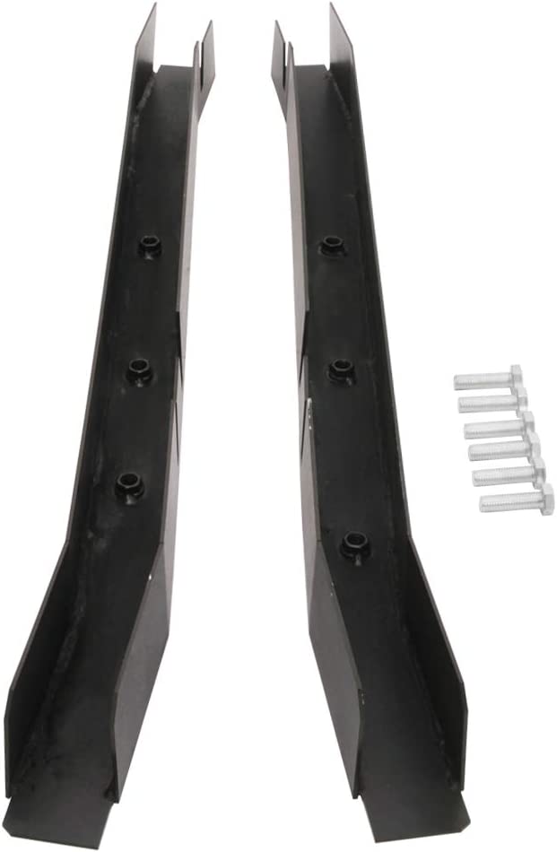 For 1997-2002 Jeep Wrangler TJ Center Skid Plate Frame Rust Repair Kit Driver and Passenger Side - oriclambo