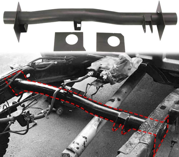 For 1999-2006 Chevrolet Silverado GMC Sierra Front Fuel Tank Support Crossmember and Rear Tank Support Crossmember - oriclambo