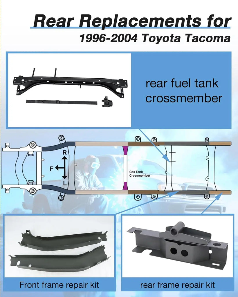 REESE 1995-2004 トヨタ タコマ ヒッチメンバー フレーム 車 REESE 1995-2004 トヨタ タコマ ヒッチメンバー フレーム