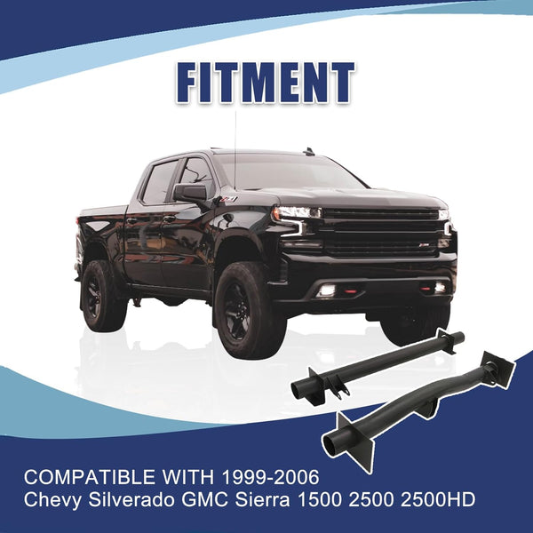 For 1999-2006 Chevy Silverado GMC Sierra Rear Tank Support Crossmember and Upper Shock Mount Crossmember - oriclambo
