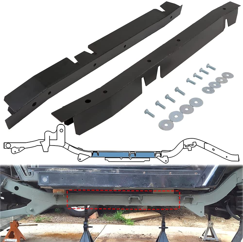 For 2003-2006 Jeep Wrangler TJ Mountainpeak Center Skid Plate Frame Rust Repair - oriclambo
